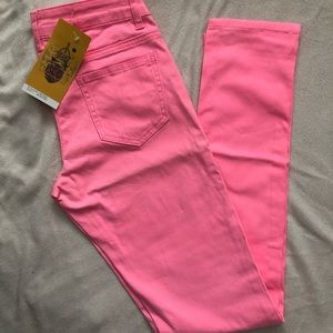 Pink Skinny Jeans